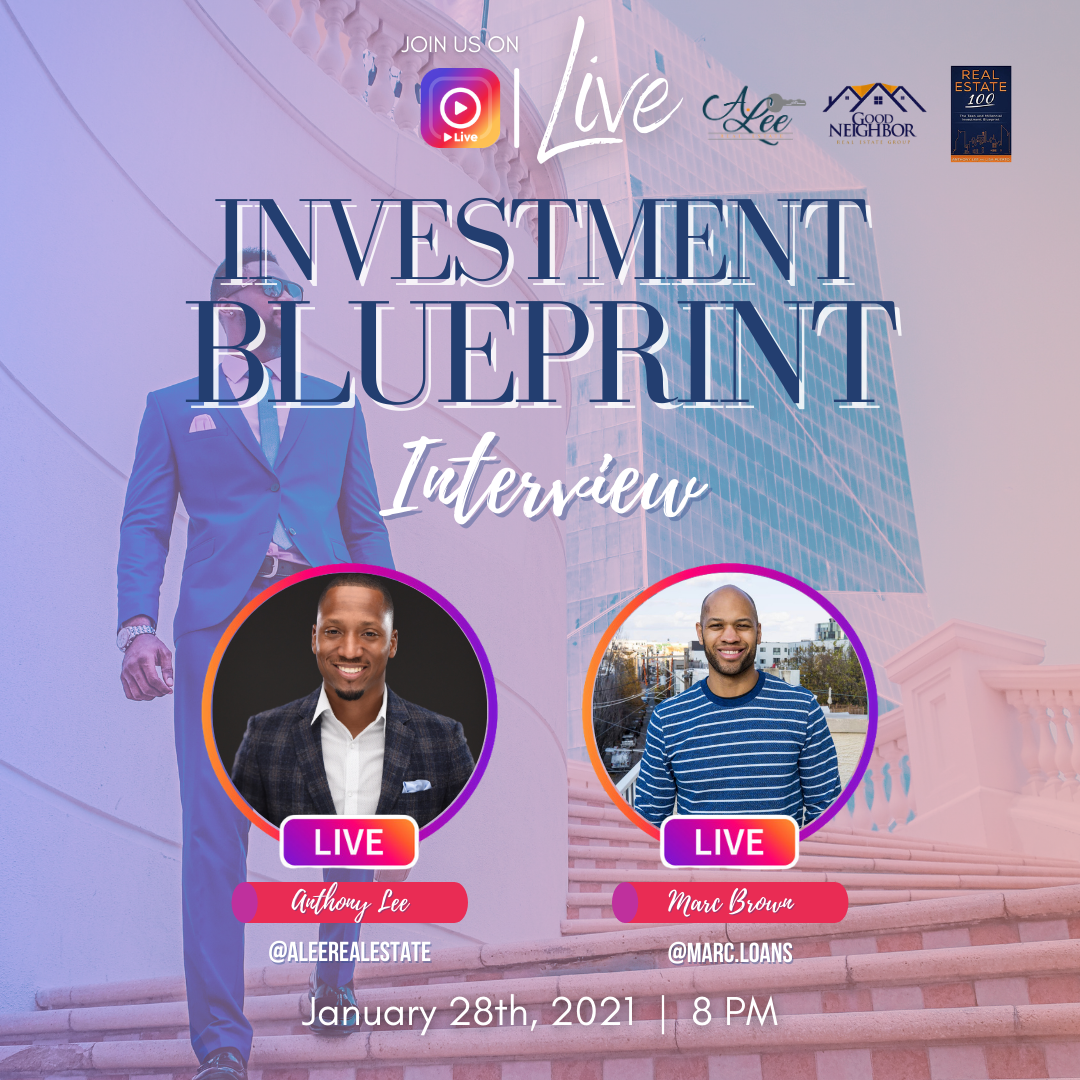 investment blueprint interview poster